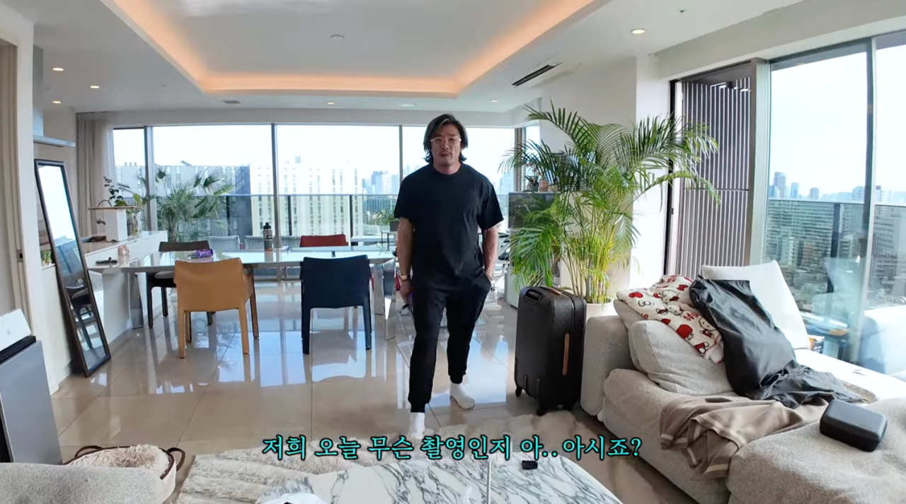 추성훈, 50억 원 집 공개에 아내 야노시호 유튜브 없애라 강력 불평