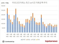 도지코인 12.29% 급등, 리플 1.71% 상승…거래대금 8.8조원(코인 시장 동향)