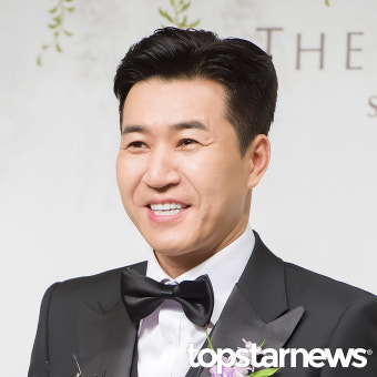 김종민 2세 계획 발표, '딸이든 아들이든 둘만 낳자!' (결혼식) [HD포토]