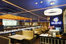 쿠우쿠우 평촌범계점 오픈…블루레일 초밥으로 외식 명소 부상