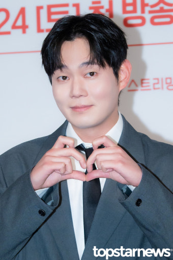 류경수, '고양이 하트 배웠어요' (미지의 서울 제작발표회) [HD포토]