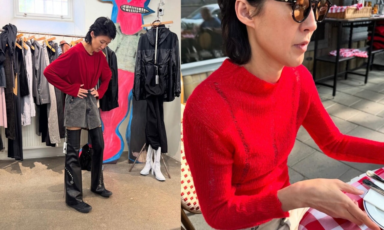 홍진경, 빨간 옷의 진실 영상 공개…정치색 논란 해명 이어져