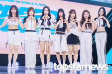 유스피어(USPEER), '오마이걸 선배님들처럼 사랑 받고 싶어요' (ZOOM 쇼케이스) [HD포토]