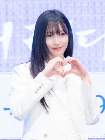 지혜원, '하트는 사랑스럽게!' (남주의 첫날밤을 가져버렸다 제작발표회) [HD포토]