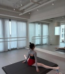 반복되는 하루도 편안하게…손담비, 여름 오후→고요한 발레 연습실