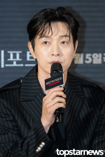 정성일, '연쇄 살인범'으로 나와요 (살인자 리포트 제작보고회) [HD포토]