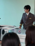 좋은 기회로 만났습니다…박창환, 진로 특강→여름 교정 울린 비행 꿈