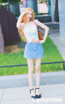 레드벨벳 조이, 상큼한 Love Splash! (동물농장 출근길) [HD포토]
