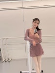 힘들지만 재밌는 시간…고보결, 연습실 거울 앞→발레에 물든 오후