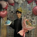 필립이의 마지막을 담았어요…배현성, 왕관 쓴 가을밤→감동 가득 인증샷