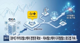 [분석] 카카오헬스케어 경영권 확보… 차AI헬스케어 디지털헬스 로드맵 가속