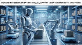 1X 가정용 로봇 네오 1만대 산업현장 투입…B2B 선회