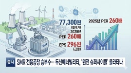 [분석] SMR 전용공장 승부수… 두산에너빌리티[034020], 원전 슈퍼사이클 올라타나
