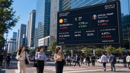 엔소 4.08% 상승·비트코인 보합·오피셜트럼프 하락, 국채금리 반등에 관망 확대