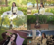 남규리, 불면증에 찾은 가을 공원…팬 위해 직접 만든 ASMR 선물