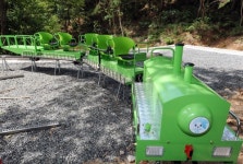 입화산 참살이숲 야영장, 8월부터 모노레일 운영