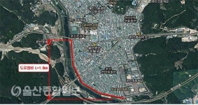 울산 울주군, 온산 덕신시가지 강변도로 정비공사 완료