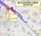신복로터리 교통체증 해소… 울산고속도로 진출입로 개선