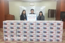 (주)자연F&S,  김치 300만원 상당 저소득 재가어른신에 전달