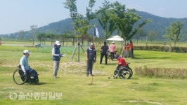 양산시, 제1회 양산시장배 장애인 생활체육 파크골프대회 개최