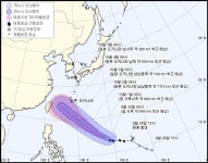 제25호 태풍 콩레이 예상경로, 강도는 중급 크기는 소형…1일 오전 9시에는 어디까지 올라오나?