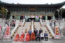 송철호 울산시장, 백양사 전통음식한마당 행사 참석