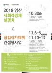 양산시, 사회적경제기업 창업 전환 지원