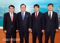 문병용 농협중앙회 울산지역본부장, 시청 내방