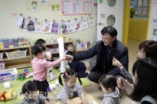 이동권 울산 북구청장, 국공립 바다별어린이집 방문