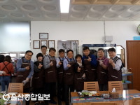 민주당 울산시당 남구갑지역위원회, 문수실버복지관 ‘봉사활동’
