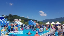 양산시, 양산종합운동장 여름 물놀이장 오는 20일 개장