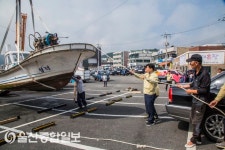 이동권 북구청장, 태풍 대비 선박 인양 등 해안가 현장점검