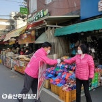 박성민 울산중구 예비후보, 구 역전시장 방문