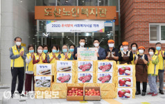 박순철 남구청장 권한대행, 추석맞이 사회복지시설 격려품 전달