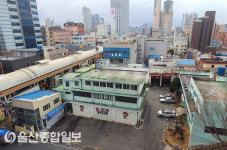 텅 빈 성남119안전센터...임시 이전