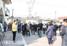 주낙영 경주시장, 문화고-야척 간 도로 개설·황남동생활문화센터 현장 방문