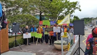 한빛원전 해수사용 27년 연장 신청..지역민 반발