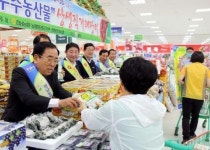 영광군 로컬푸드 직거래 장터 성황