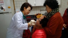 백화포럼 경로당 봉사활동 호응