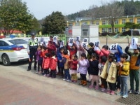 보성경찰, 개학 전 어린이 교통사고 예방교육 실시
