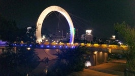 광주시, 금남로·광주천 교량 야간조명 점등