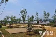 무안회산백련지 오토캠핑장 본격가동