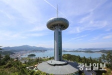 완도타워 전망층에 카페조성