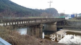 화순군, 와천교 정비사업 내년 착공