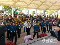 영암경찰,여성폭력 추방 플래시몹 성료