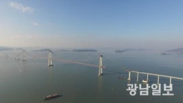 압해도-암태도 연결 ‘새천년대교’ 연말 개통