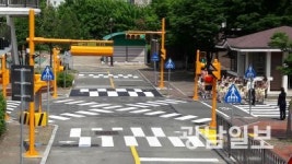 광주교통연수원, 어린이보호구역 표준모델 설치... 교육 활용