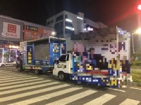 선거 유세차량 밤샘 불법주차 ‘몸살’