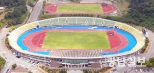 여수시, 마망경기장 트랙 친환경 우레탄 교체