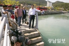 명현관 해남군수, 주민 직접 만나는 현장 소통행보